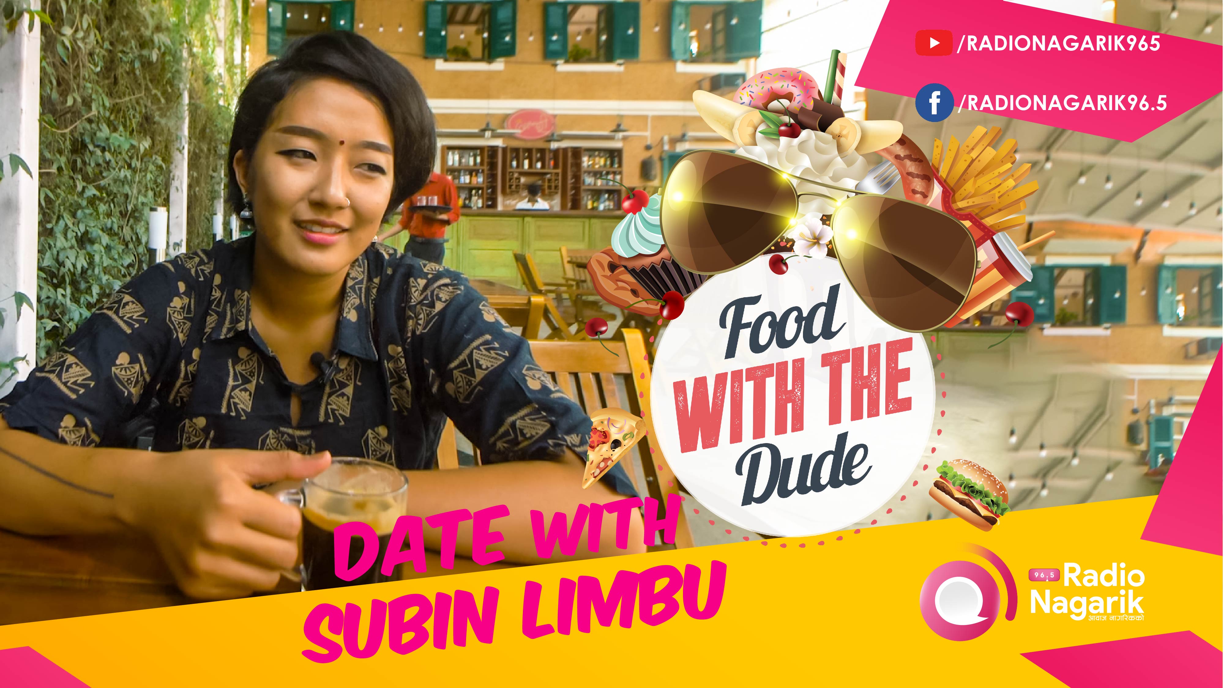 Date with SUBIN LIMBU | Miss Nepal 2014 - DATE 5 | #FoodWithTheDude